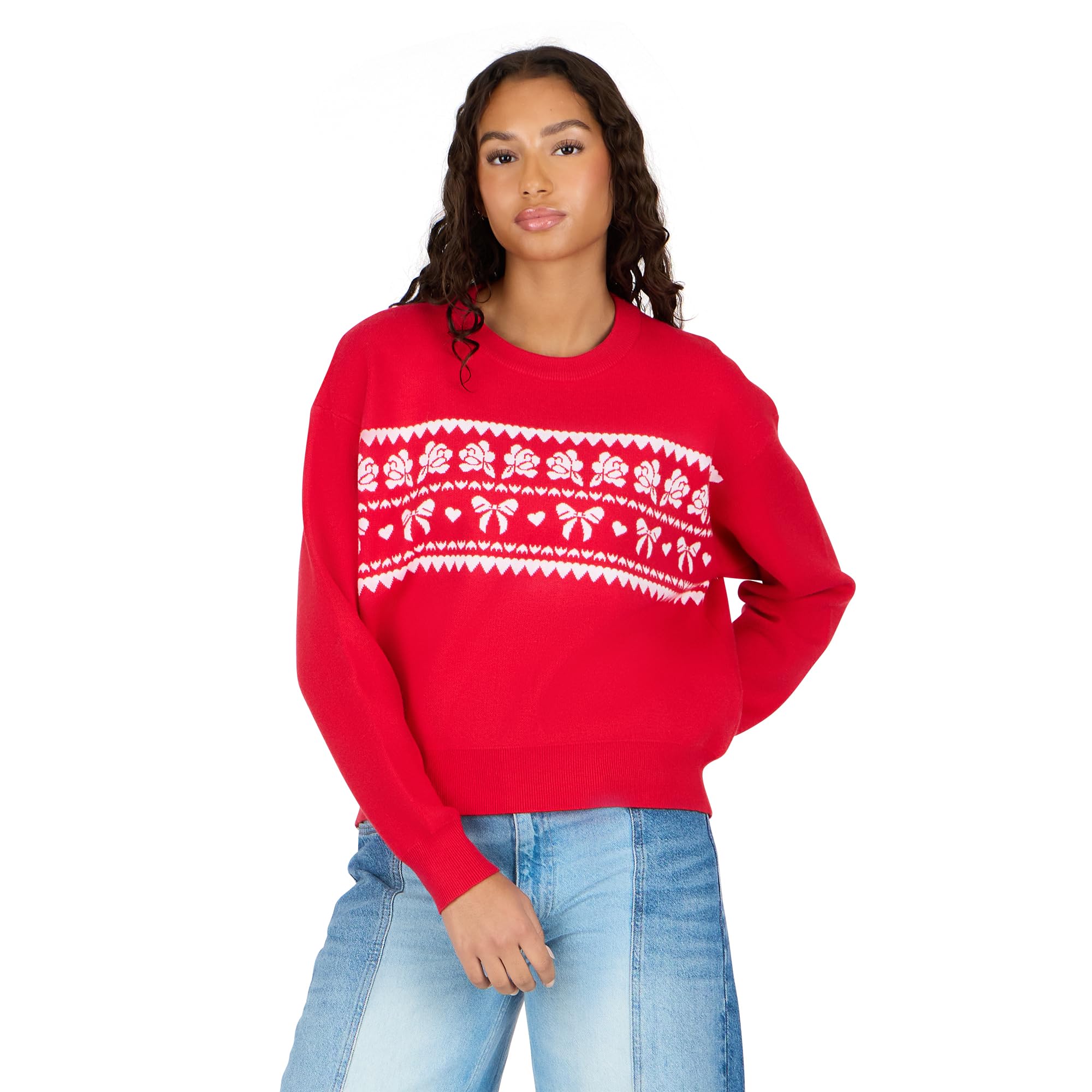 Forever 21 Womens Crew Neck Sweater