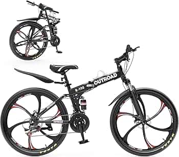 Amazon.com : Omelaza 26 Inch Folding Mountain Bike with High