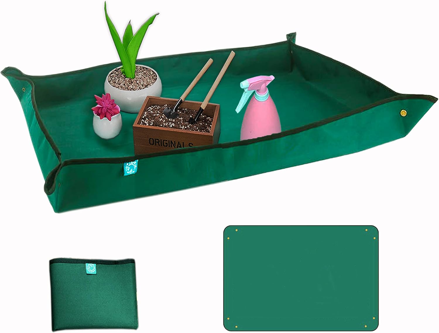 Plant Repotting Mat for Indoor Plant Transplanting and
