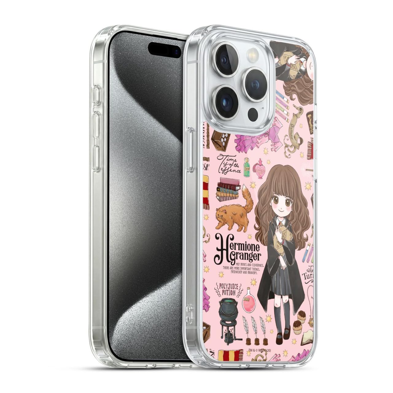 Head Case Designs Licenciado Oficialmente Harry Potter Patrón Luna Reliquias de la Muerte XXXVII Caso Funda de Gel Suave Compatible con Apple iPhone 12 / iPhone 12 Pro — view 198