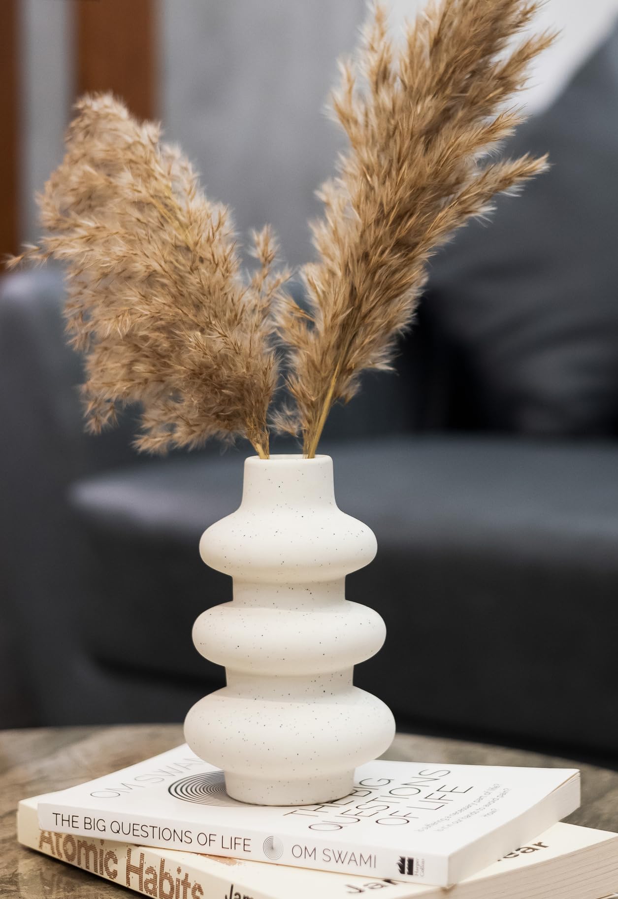Flower Vase- Vase- Vases for Home DŽcor- Flower Vases Home Decor- Flower Vase Big Size- Ceramic Vase- Vase for Living Room,Waterproof Earthy Matte Finish,Wave Shape,6 Inches,White (B0CF2FWQ1X) Amazon Price History, Amazon Price Tracker