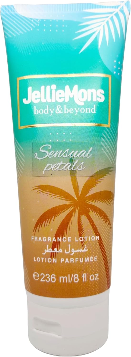 JellieMons Body & Beyond Series – Fragrance Body Lotion 236ml / 8 fl oz (Sensual Petals, 1pc)