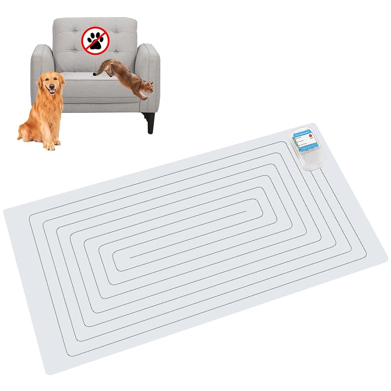 Tapete Repelente para Cães e Gatos SEERWAY com 3 Modos de Adestramento 76,2 x 40,64 cm 3016