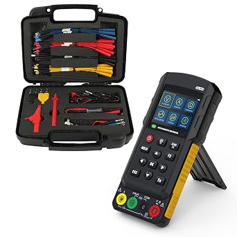 DM303 Multimeter Oscilloscope,Handheld Digital Automotive Oscilloscope Multimeter,68PCS Automotive Circuit Test Leads Kit Electrical Breakout Leads Kit