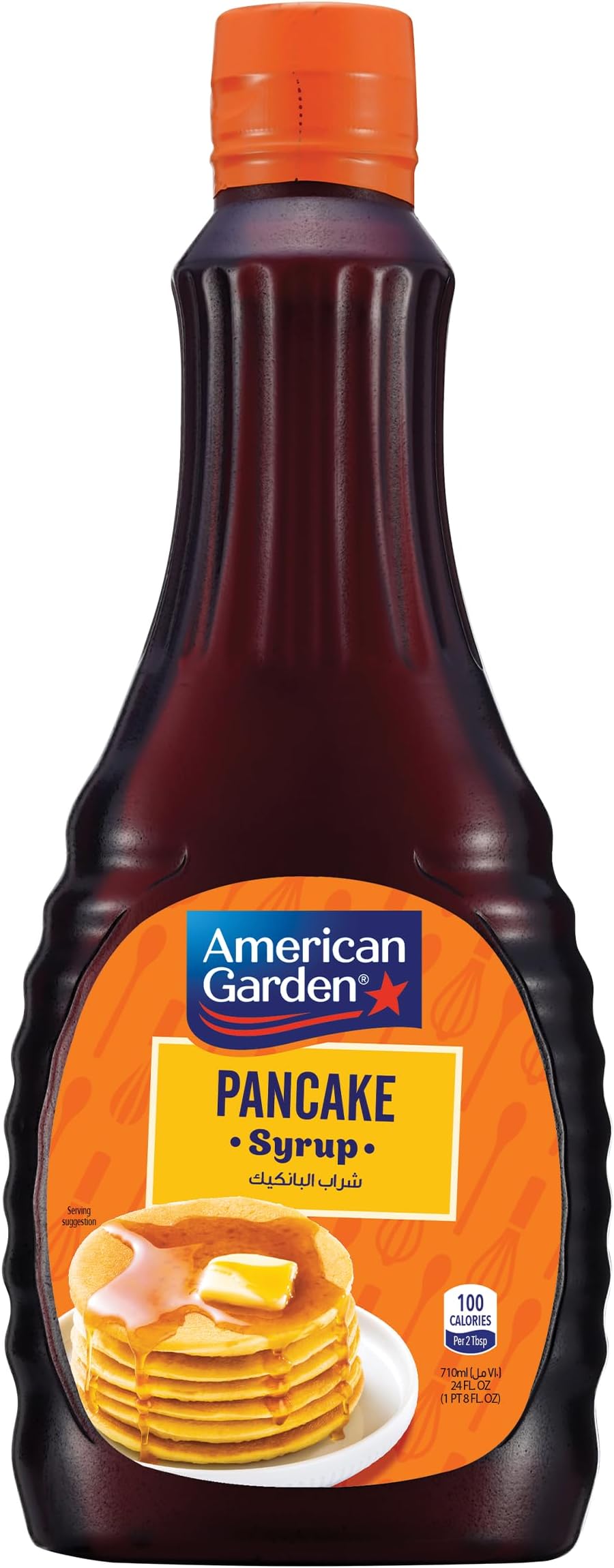 American Garden Pancake Syrup Original, Gluten Free, Vegetarian, 710ml
