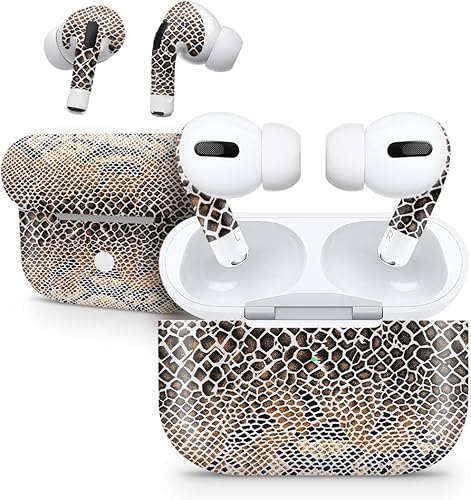 Miniatura 14 de DesignSkinz - Compatible con AirPods Pro 2 - Adhesivo protector de vinilo resistente a los arañazos - Naranja quemado sólido Naranja quemado