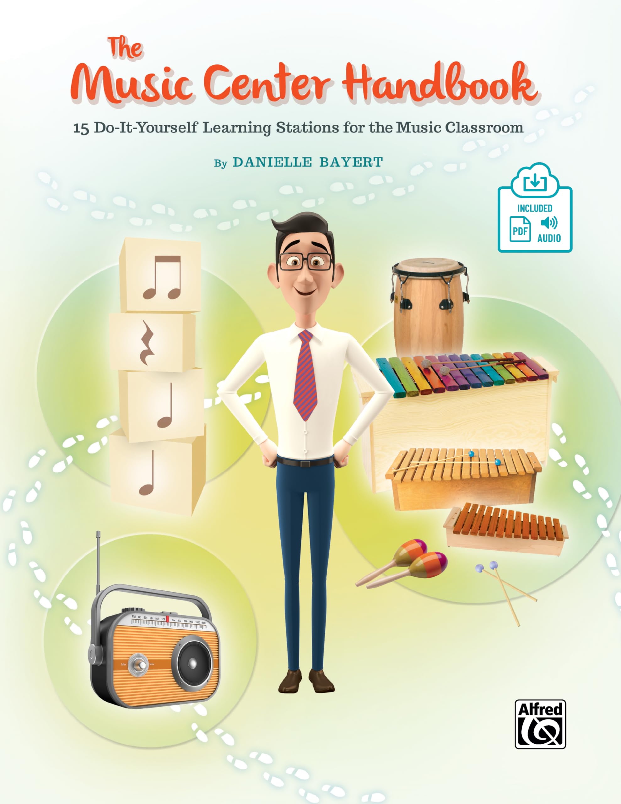 The Music Center Handbook: 15 Do-It-Yourself Learning Stations for the Music Classroom, Book & Online Audio/PDF