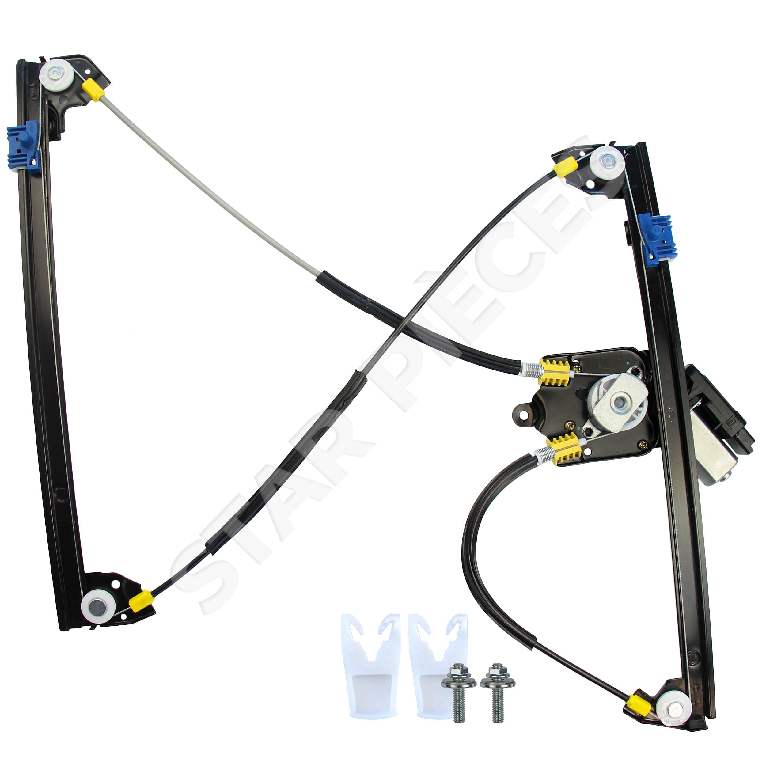 STARKIT PERFORMANCE Elevalunas compatible para Laguna 2 (2001-2007) CON MOTOR | DELANTERO DERECHO (pasajero) 8200722834, 8200000938