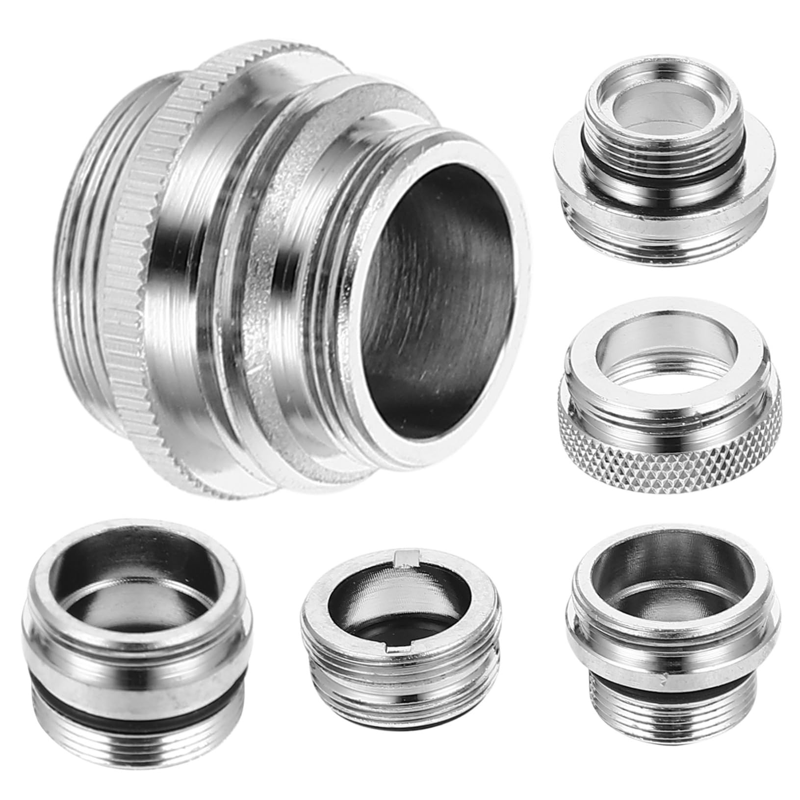 Gadpiparty 12piezas Adaptador De Grifo Manguera De Jardín De Compatible La Mayoría De Grifos De Cocina Conexión Fácil y Rápida para Riego y Limpieza