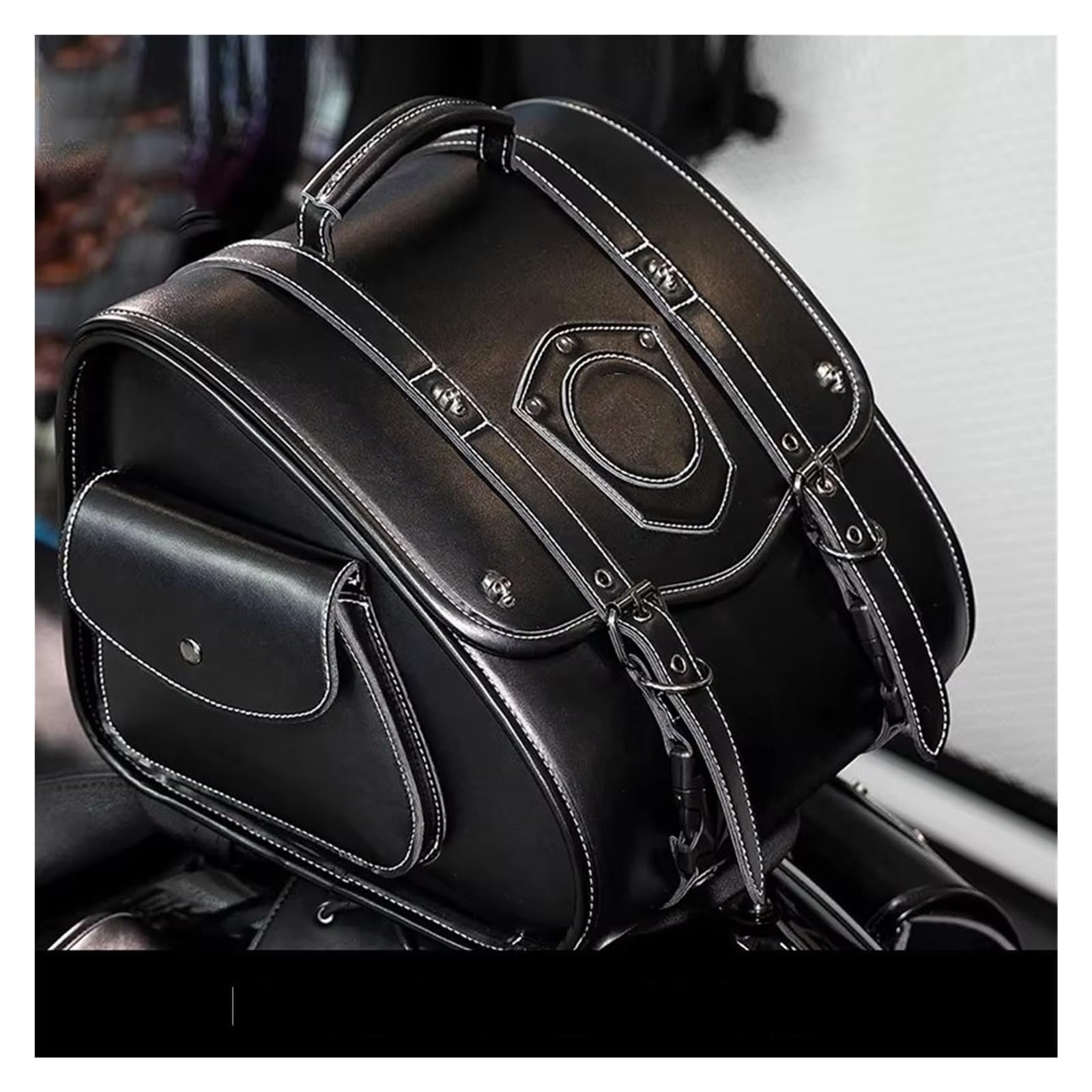 Moto Paraurti Borsa Moto Laterale Guida Elettrico Veicolo Kit Pilota Pacchetto Testa Coda Appeso Bagagli Sella Borsa