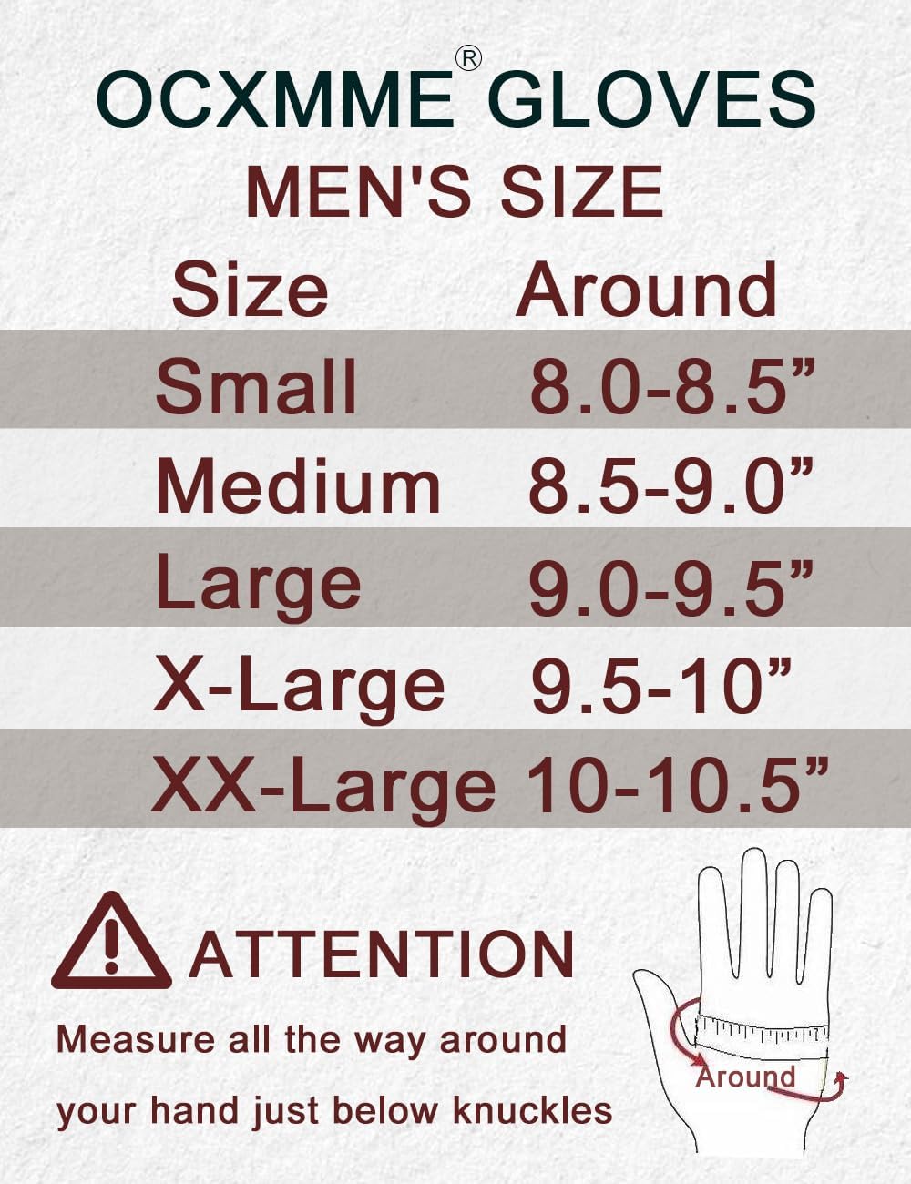 Super Warm Rabbit Fur Mens Leather Gloves for Men Winter Touchscreen Texting Driving Gloves - Image 6