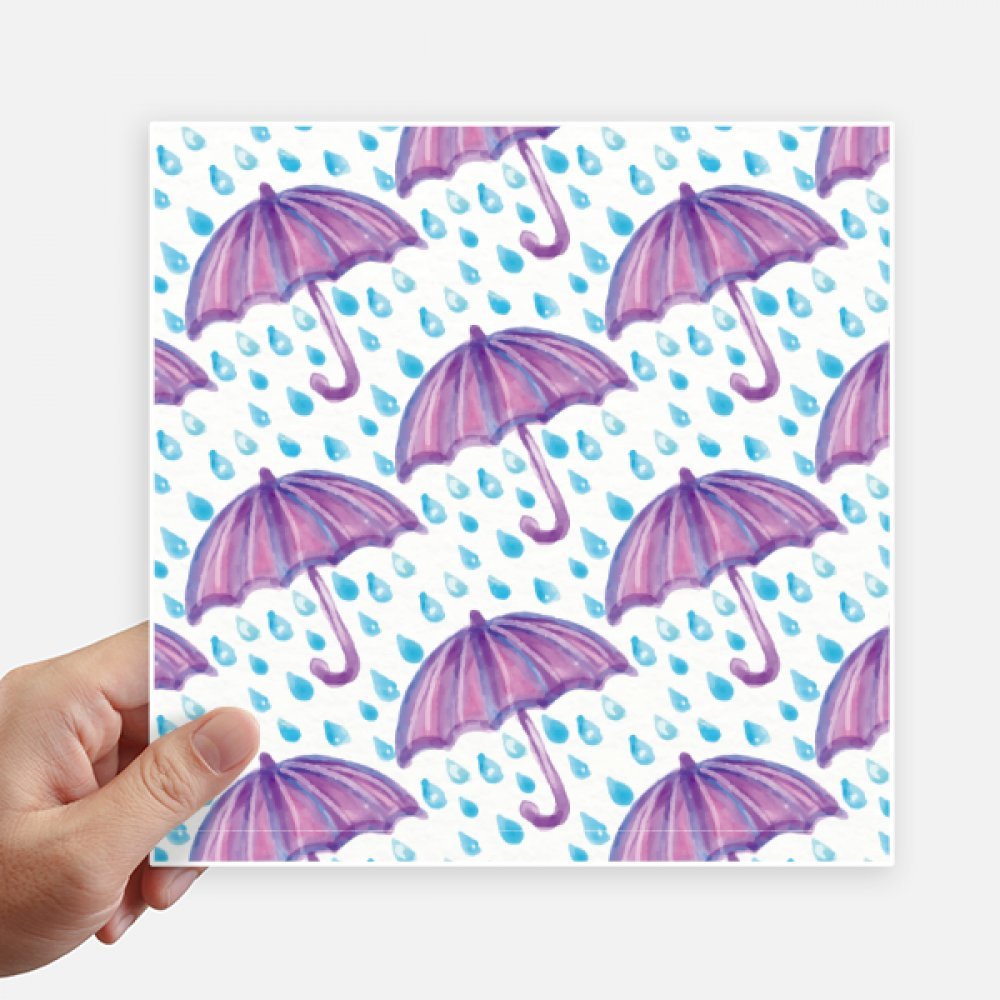 Paraguas de la lluvia vinilos de 20 cm para personalizar portátiles y maletas
