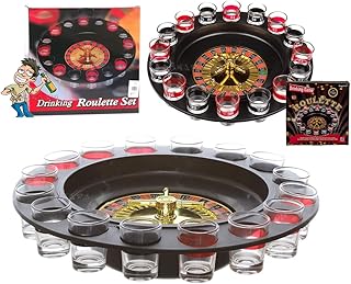 StrMy Roulette Russa Alcolica 16 Bicchieri Gioco Tavolo Drinking Game Feste Celibato