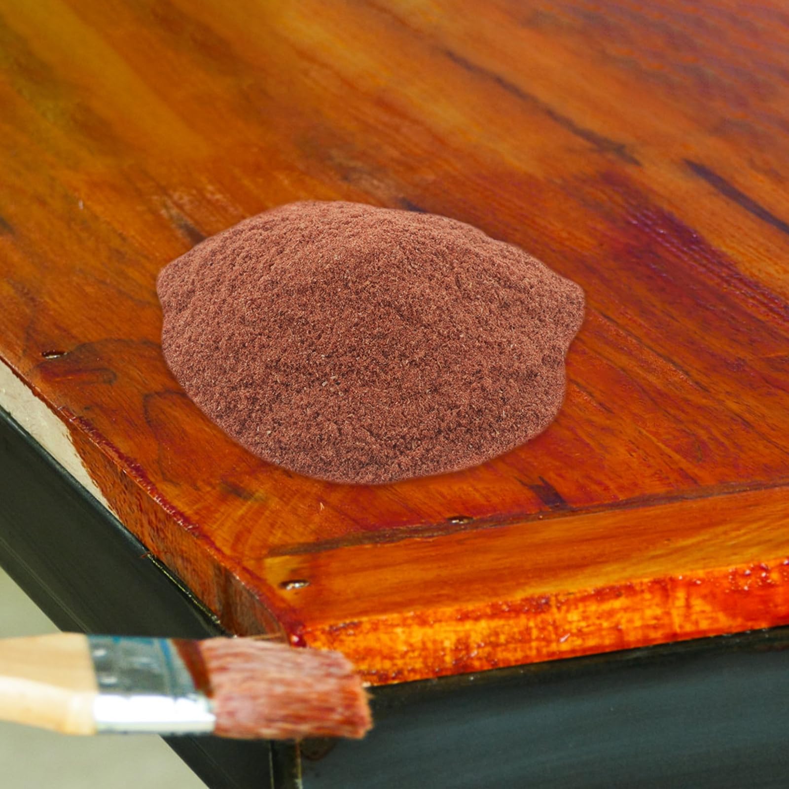 Stucco Riparazione Legno Rosso 500g Trucioli per Mobili | Riempitivo per Fori e Crepe, Adatto a Sedie Lignee e Lavori Fai da Te, Verniciabile