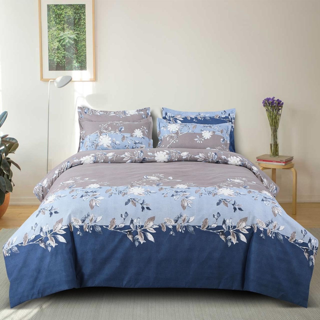 DECOMIZER Super Soft King Size Comforter Set -4