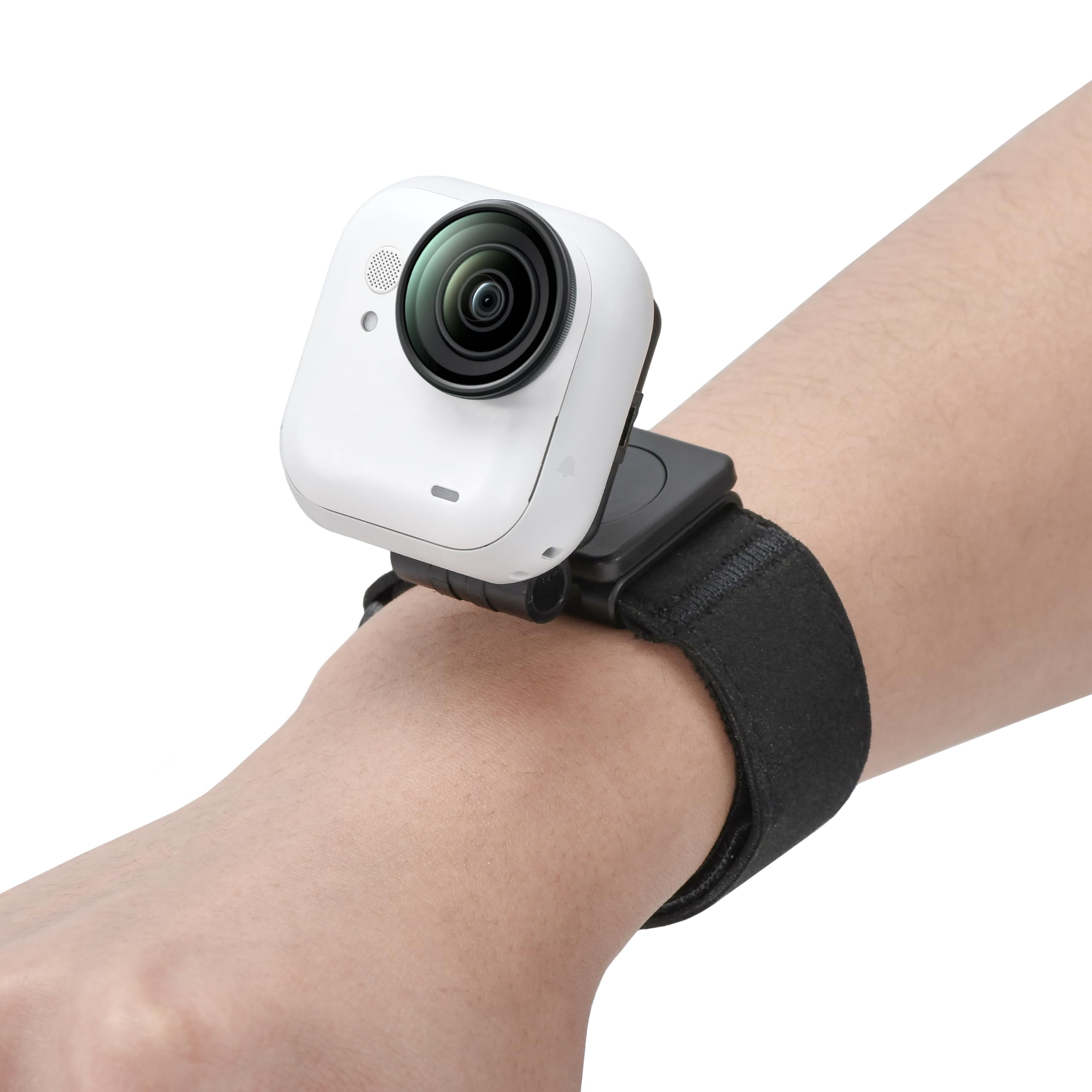 Support de Poignet pour Insta360 GO Ultra, Support magnétique Rotatif à 360° pour Accessoires Insta 360 GO Ultra, Fermeture Velcro Double Couche réglable