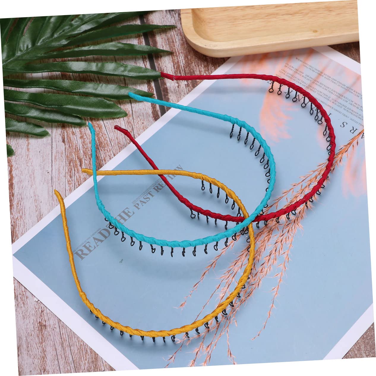 minkissy 20stücke Teiliges Handgemachte Stirnbänder Mit Draht Kreative Haaraccessoires Für Damen Bunte Kopfband Für Besondere Anlässe Und Partys