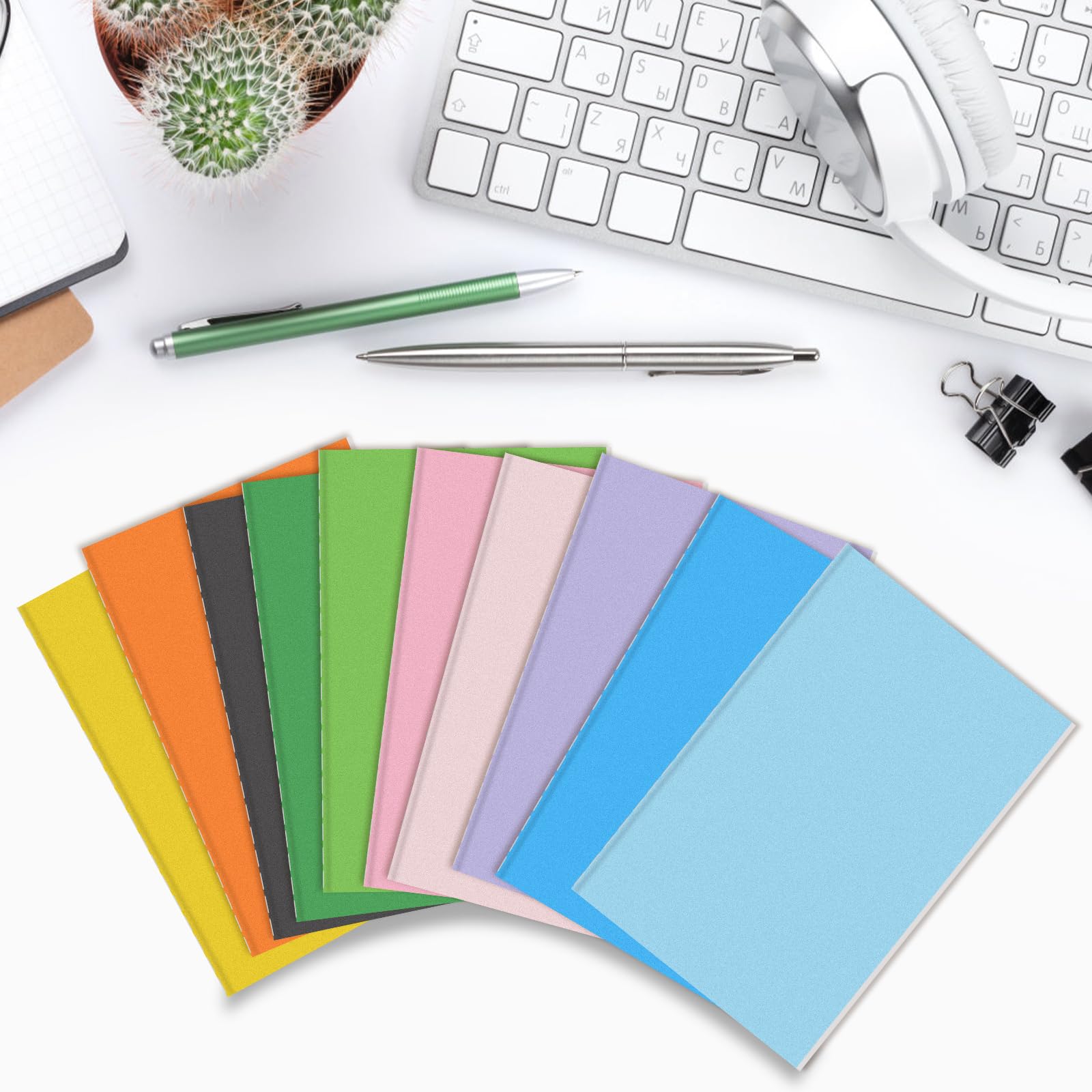 Snapklik.com : 60Pcs Mini Lined Notebooks, Small Notepads Bulk Journal ...