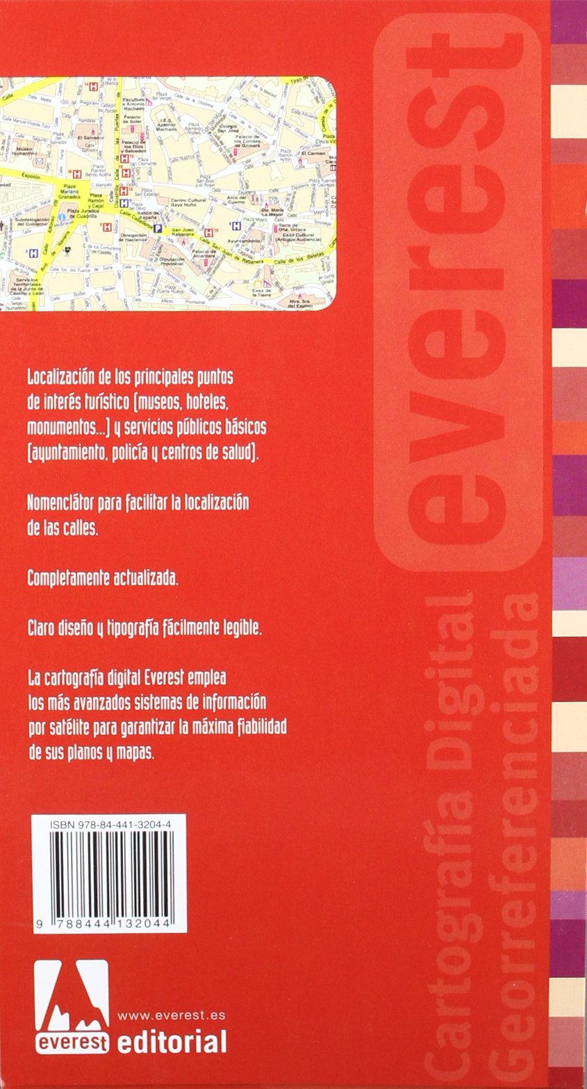 Plano callejero de Soria: Con mapa de carreteras de la provincia (Planos callejeros / serie roja)