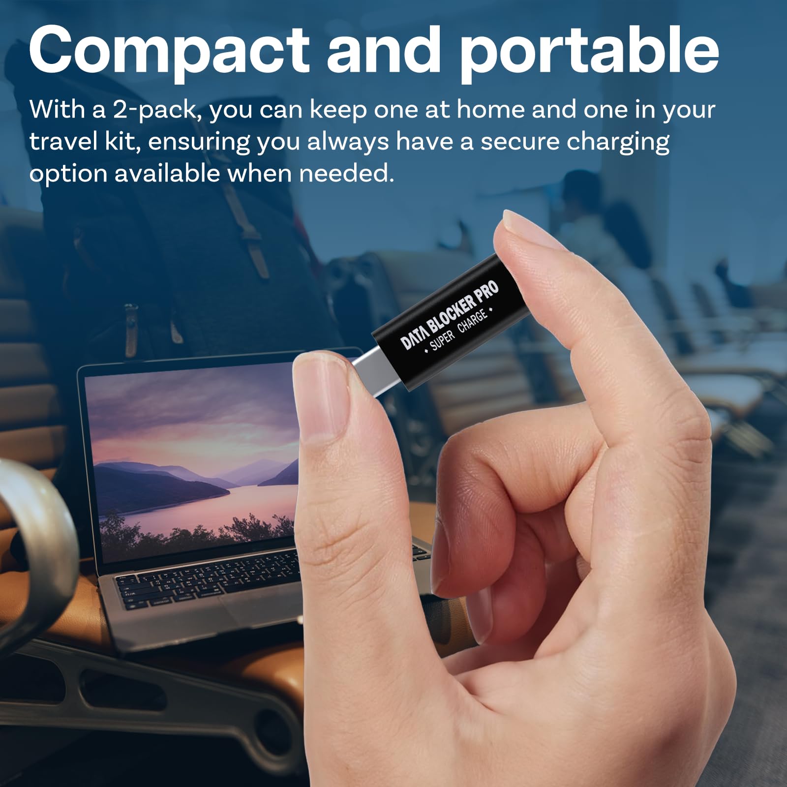 Bloqueurs De Données USB C USB-A Vers USB C Defender Pour Une Charge Rapide, Protection Contre Le Piratage Des Déchets