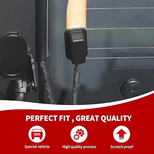 Miniatura 4 de RAZPOY Cubierta de la línea de calefacción de vidrio para puerta trasera, 2 piezas de alambre de calefacción de vidrio para puerta trasera, ajuste