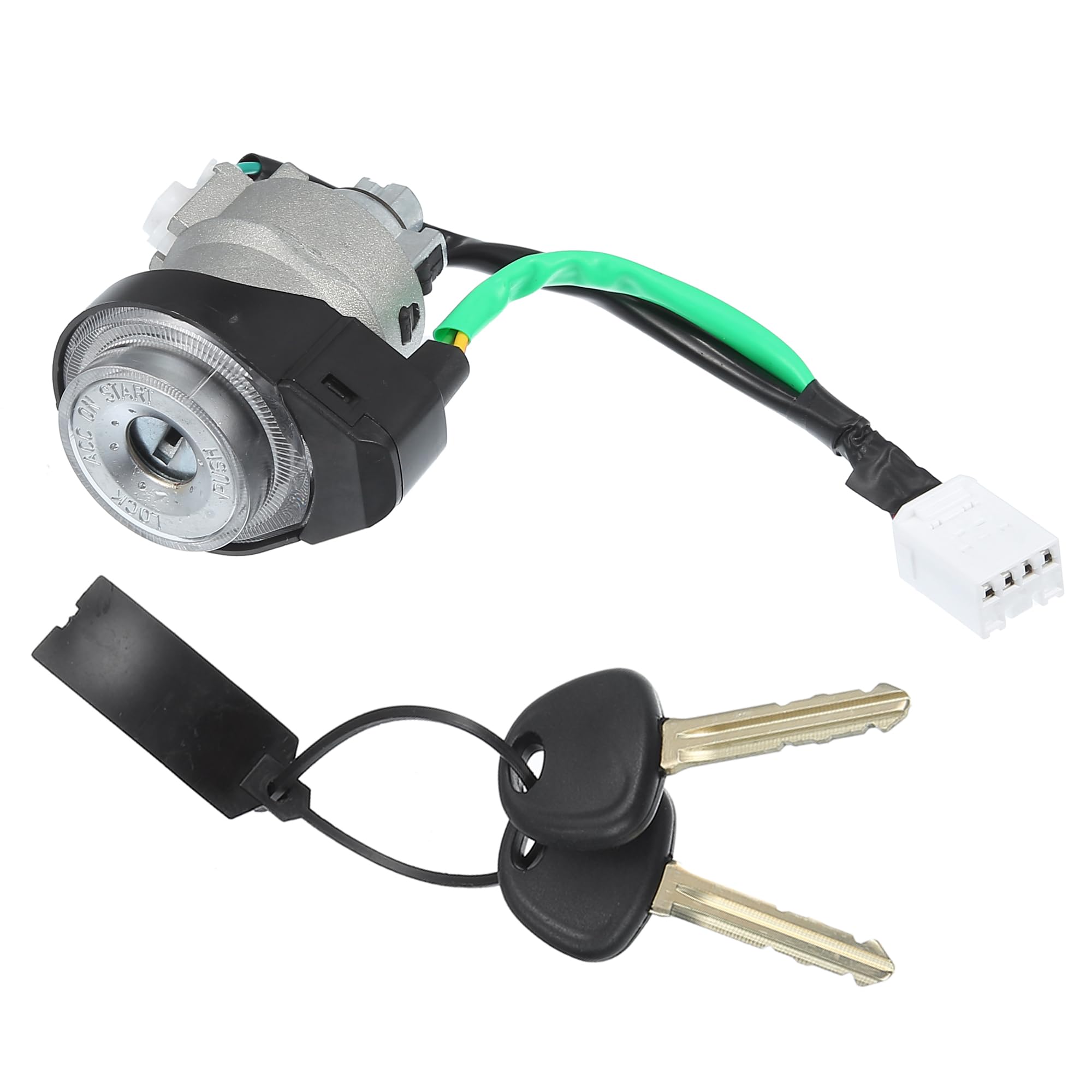 Amazon.com: uxcell No.819203KA10 Car Ignition Switch Lock Cylinder with ...