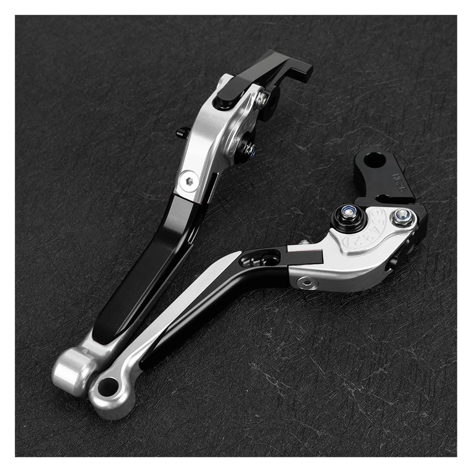 Rvevfbkbal H Motorcycle Brake Clutc Levers Andle For Yzf R6 Yzf-R6 Yzfr6 1999-2004 Foldable Extendable(H)
