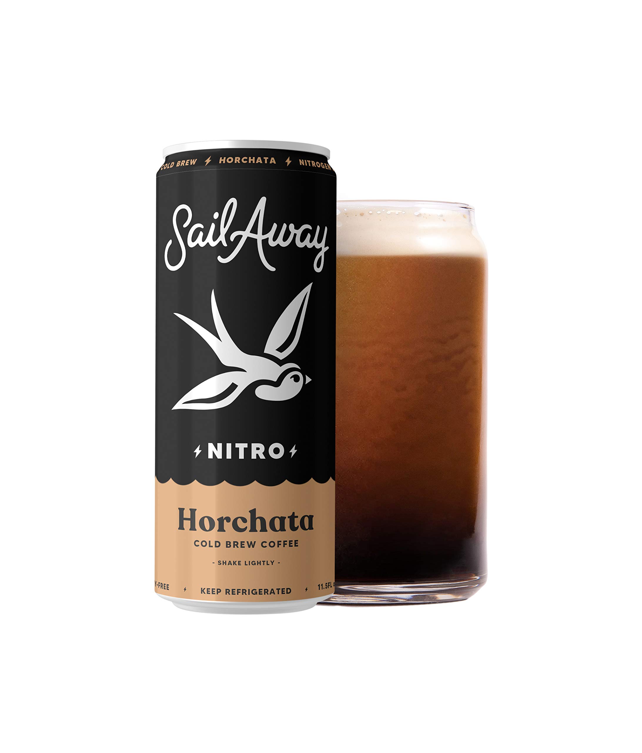 Buy Sail Away Coffee Nitro Cold Brew Coffee Cans Less Acidic Coffee