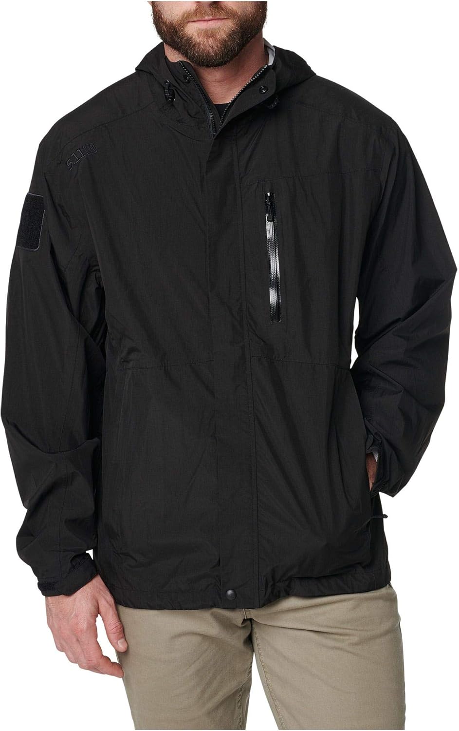 Hood Techno Lite Jacket North End Jackets Windbreaker Tactical