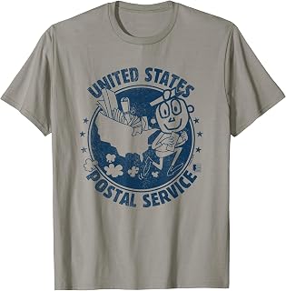 Mr Zip US Postal Service T-Shirt