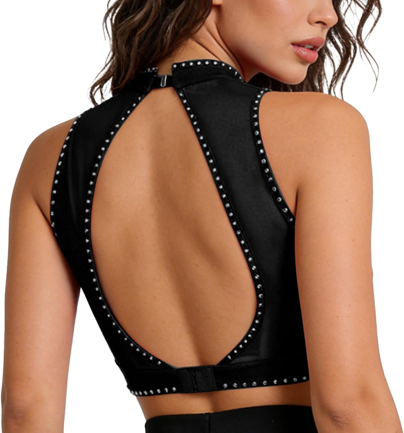 Women Sheer Undershirt Bodycon Tees Mesh Shirt Rave Tops See Through Bra Underwire Bralette