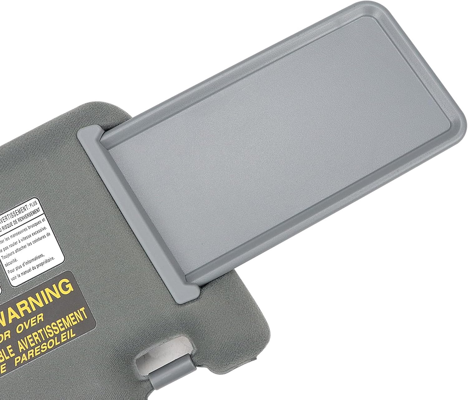 Sun Visor Compatible with Toyota Tacoma 2005-2015 Left Driver & Right Passenger Side Without Light Grey #74320-04181-B1; 74320-04181-B0