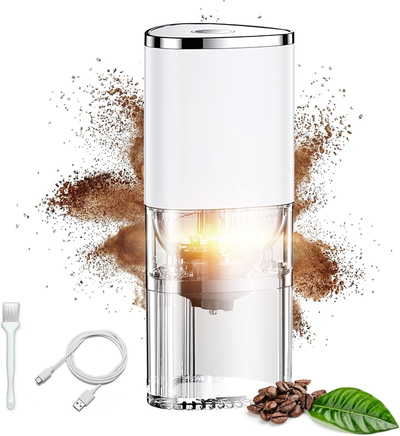 Coffee Grinder,Coffee Grinder Electric Burr,Mini Coffee