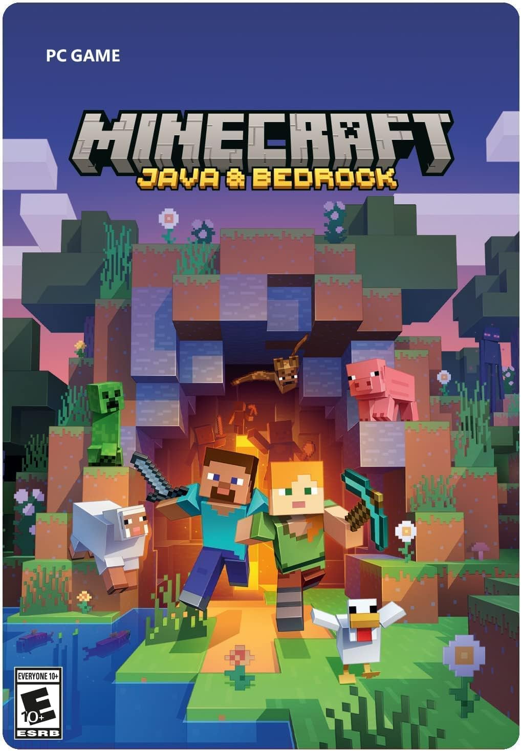 Mojang Minecraft Windows 10 Edition Download Code Only (No CD/DVD)