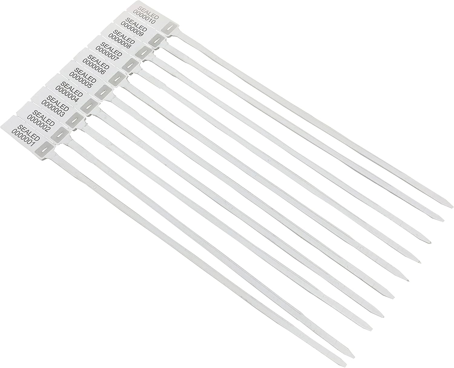 100 Tamper Seals Plastic Truck Seals Tamper Proof Seals