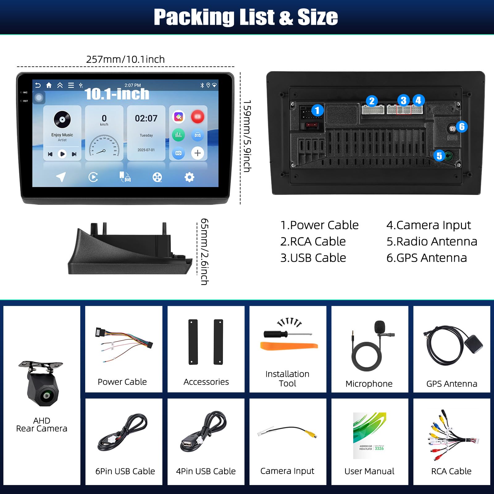 Android 15, 4G+64G GOHHDL Autoradio pour Renault Trafic 2001-2010/Opel Vivaro 2006-2010/Nissan Primastar 2006-2014, écran Tactile 10 Pouces avec Carplay Android Auto WiFi GPS FM/RDS BT SWC Caméra