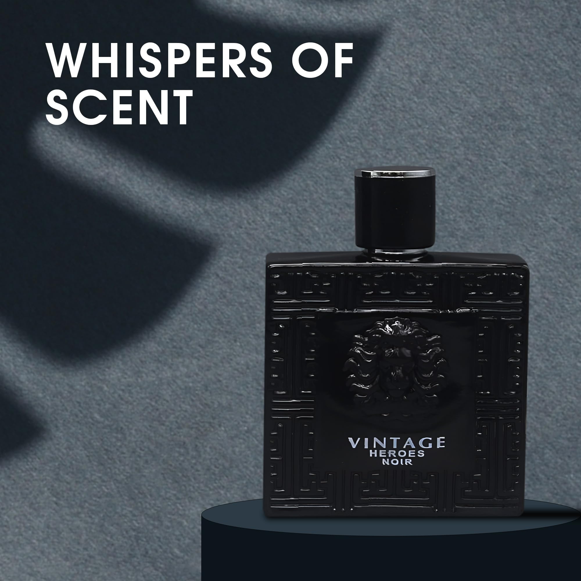 3Pack Men Colognes Vintage Heroes Series Eau De Parfume Spray with Woody Floral & Fruity Scent Perfume Gift Set Day to Night Luxury Fragrances