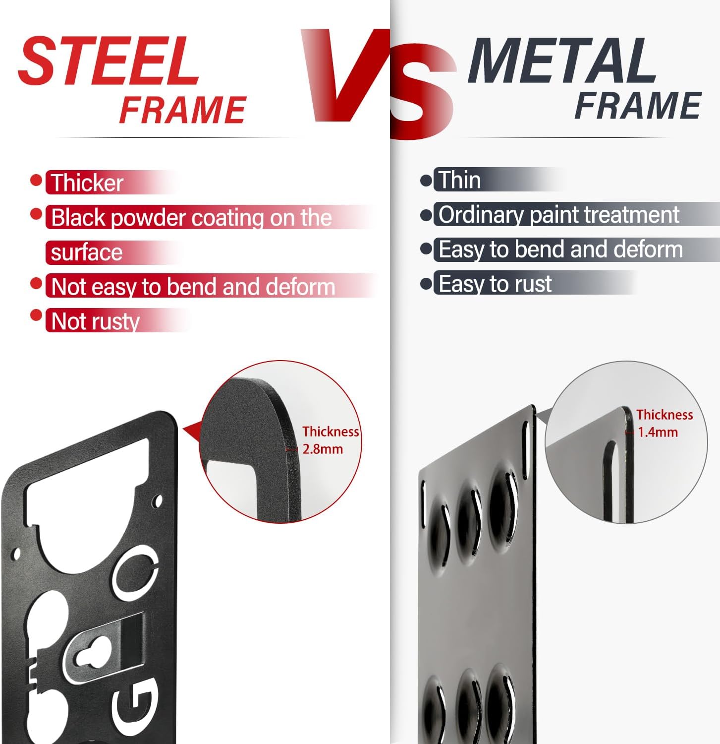 Heavy Duty Front License Plate Bracket Compatible with Subaru Ascent 2019-2025, Anti-Theft No Drill Front Grille License Plate Holder Waterproof Car Plate Frame Accessories