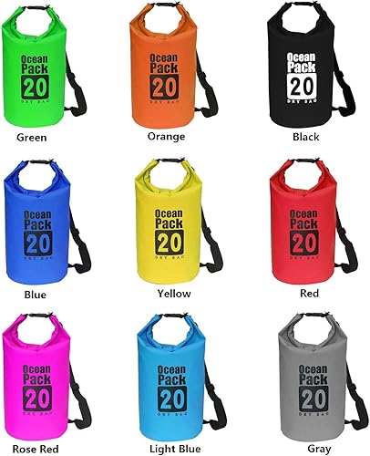 Bolsa impermeable para deportes al aire libre, bolsa seca para natación, kayak, vela, canoa, 2 L, 30 L