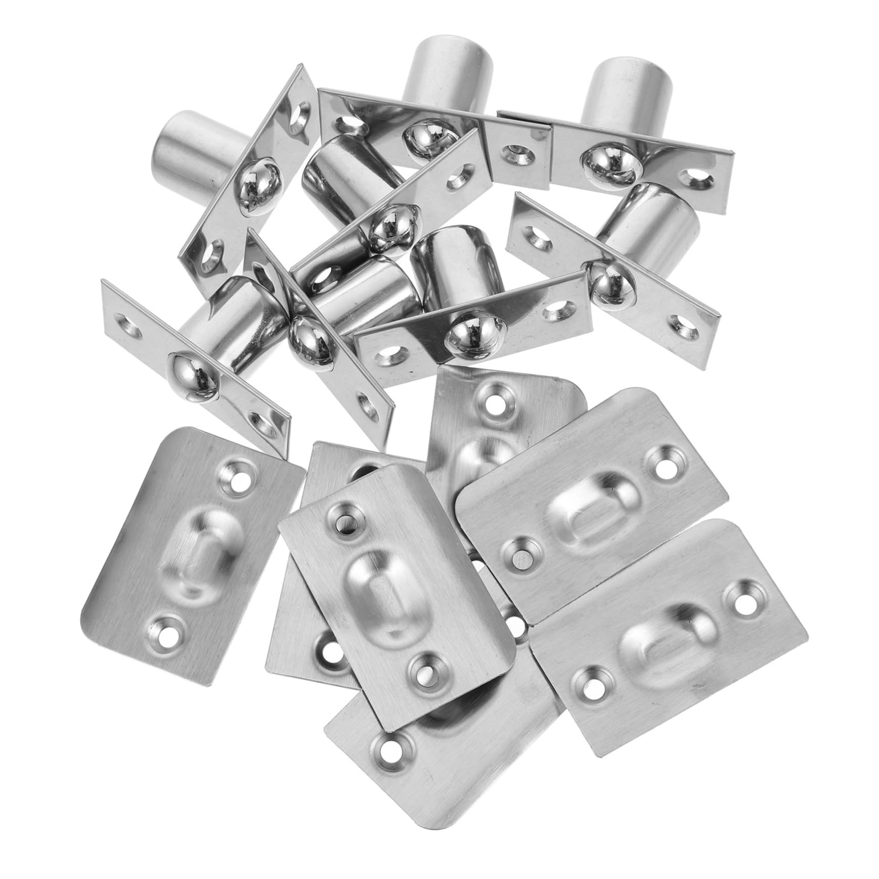 FUNOMOCYA Security Sliding Door Track Lock Ball Catch Barn Door Hardware Included