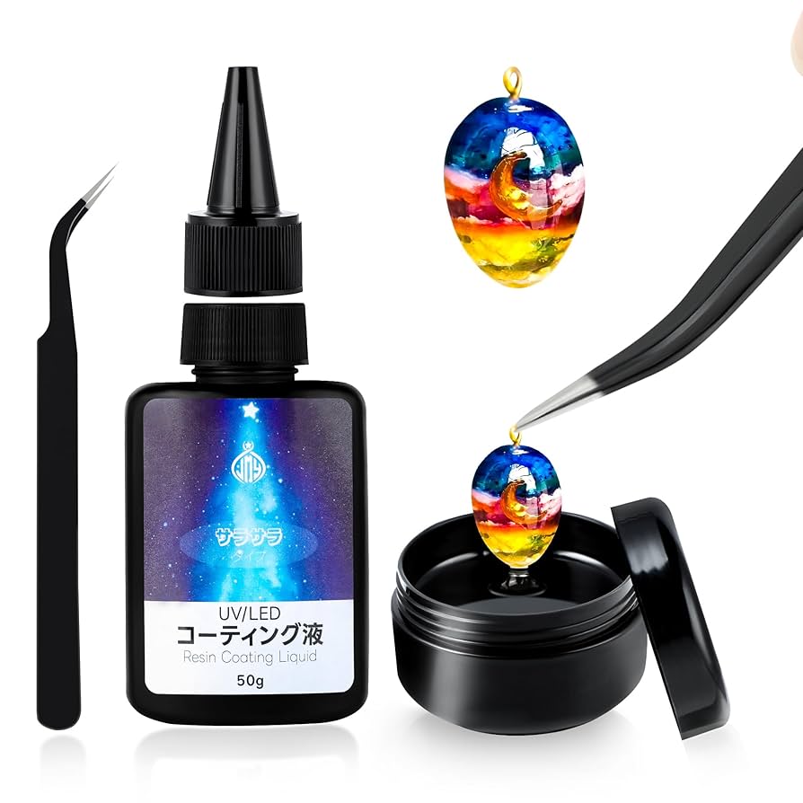 専用レジン液 フルール18本、コーティング剤つき☆領収書2通同封 Amazon | パジコ レジン液 UV-LEDコーティングレジン 星の雫