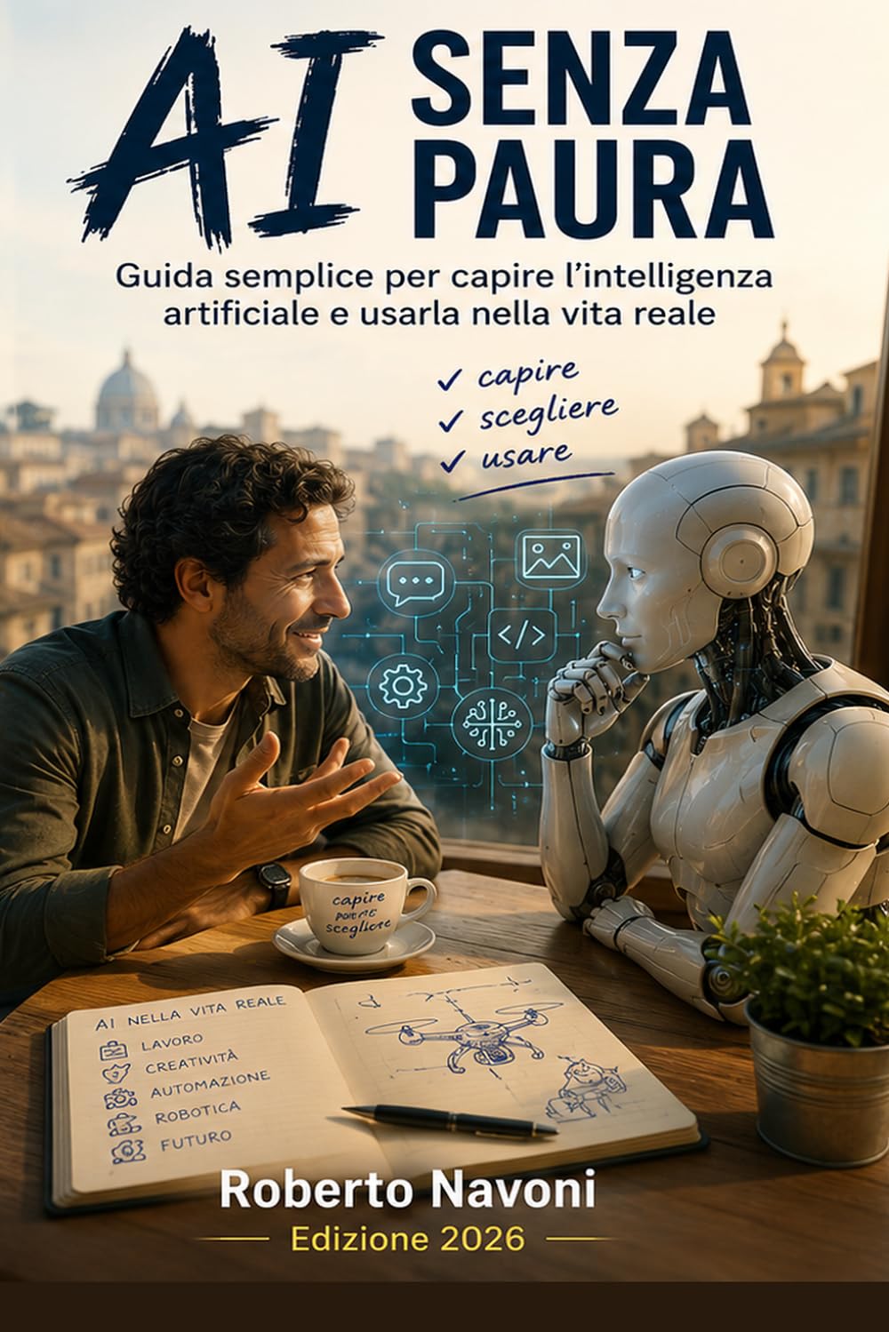 AI Senza Paura: Guida semplice per capire l'intelligenza artificiale e usarla nella vita reale