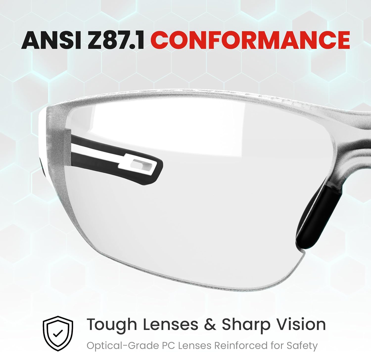 Upgraded 2.0 Safety Pickleball Glasses - Image 5