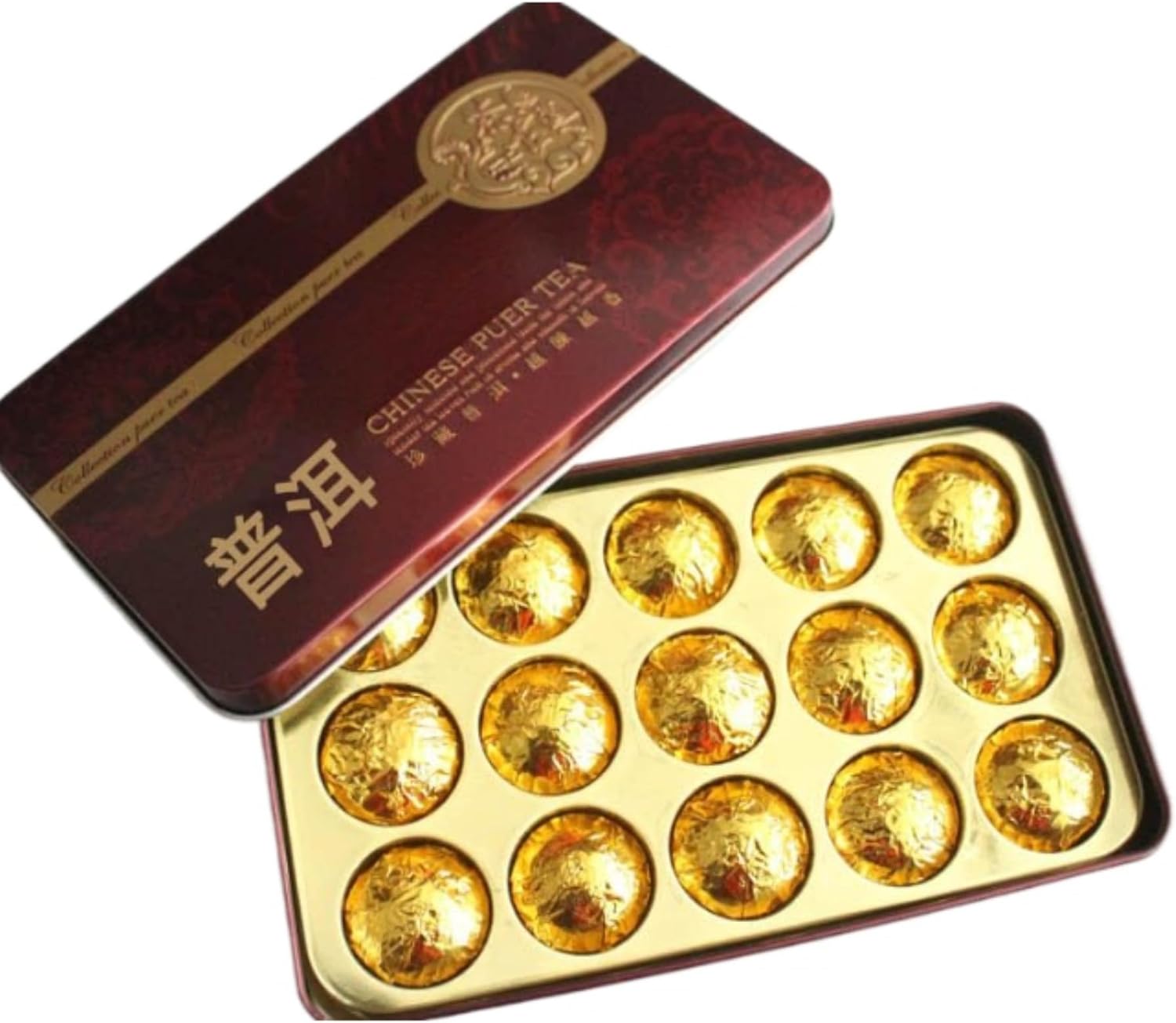 Yunnan Pu-erh Tea Raw Tea-Original Mini Tuo Tea 75g 15pcs/box for Daily Drink and Gift