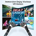 Rechale Upgraded Controller Extensions Gorilla Tag Long Arms for Meta Quest 3S/Quest 3 Beat Saber Handles Golf Club Attachment VR Sticks Controller Grips for Quest 3S/3 VR Gaming Accessories, Phantom