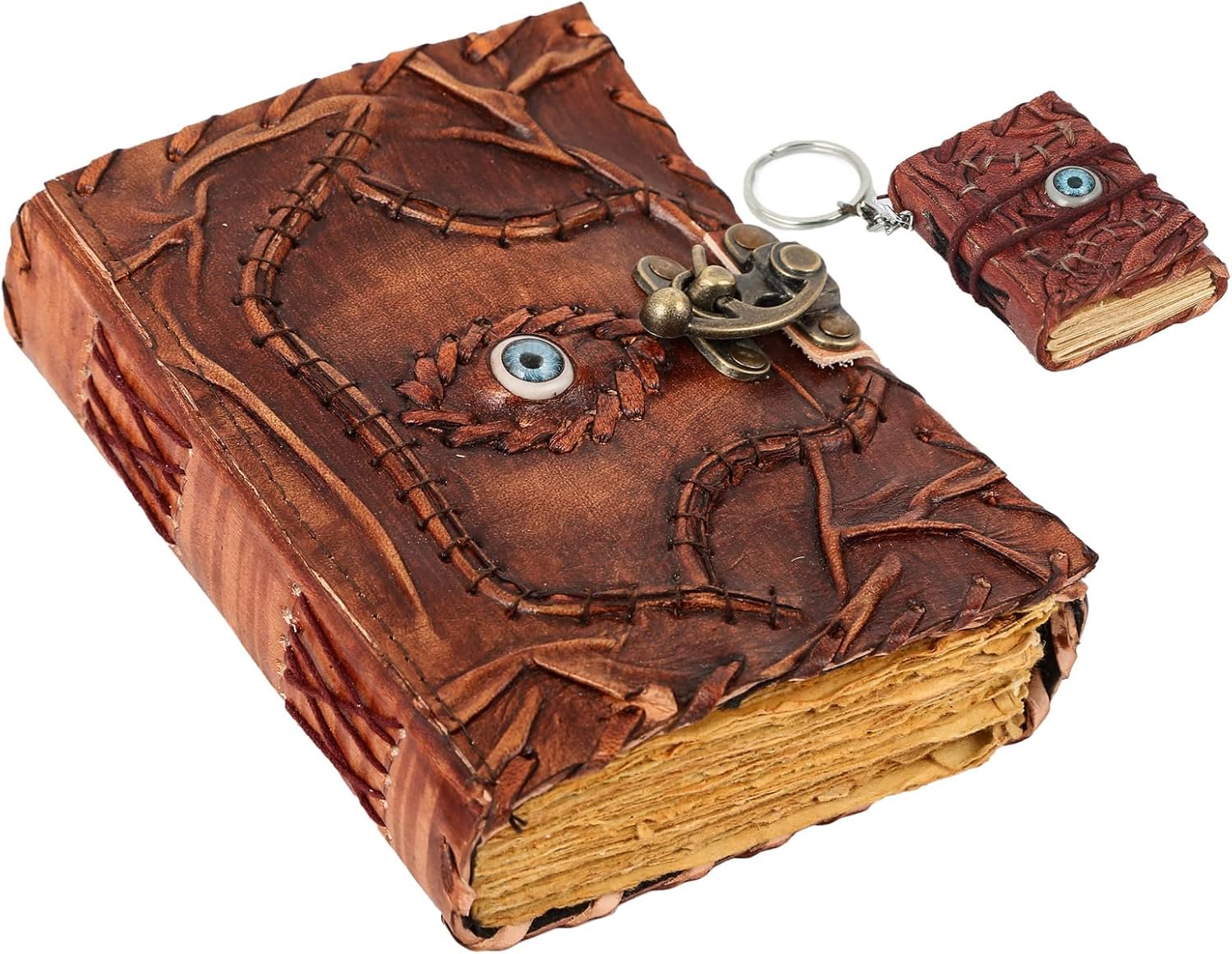 Hocus Pocus Journal for men-Vintage leather bound writing journal with Free leather keychain-Journals for writing Notebook for writing- -Best Christmas Gifts set For Men And Women-Halloween