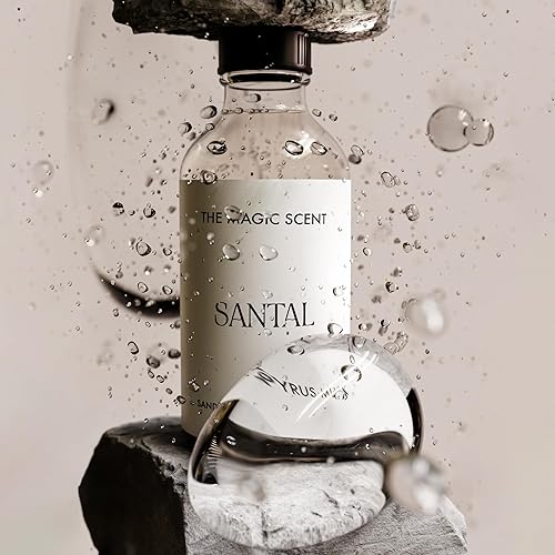 Miniatura 7 de The Magic Scent Santal - Aceite aromático difusor, aceites difusores de aroma Santal, aromas de lujo para el hogar, aceite de sándalo, 8.5 onzas