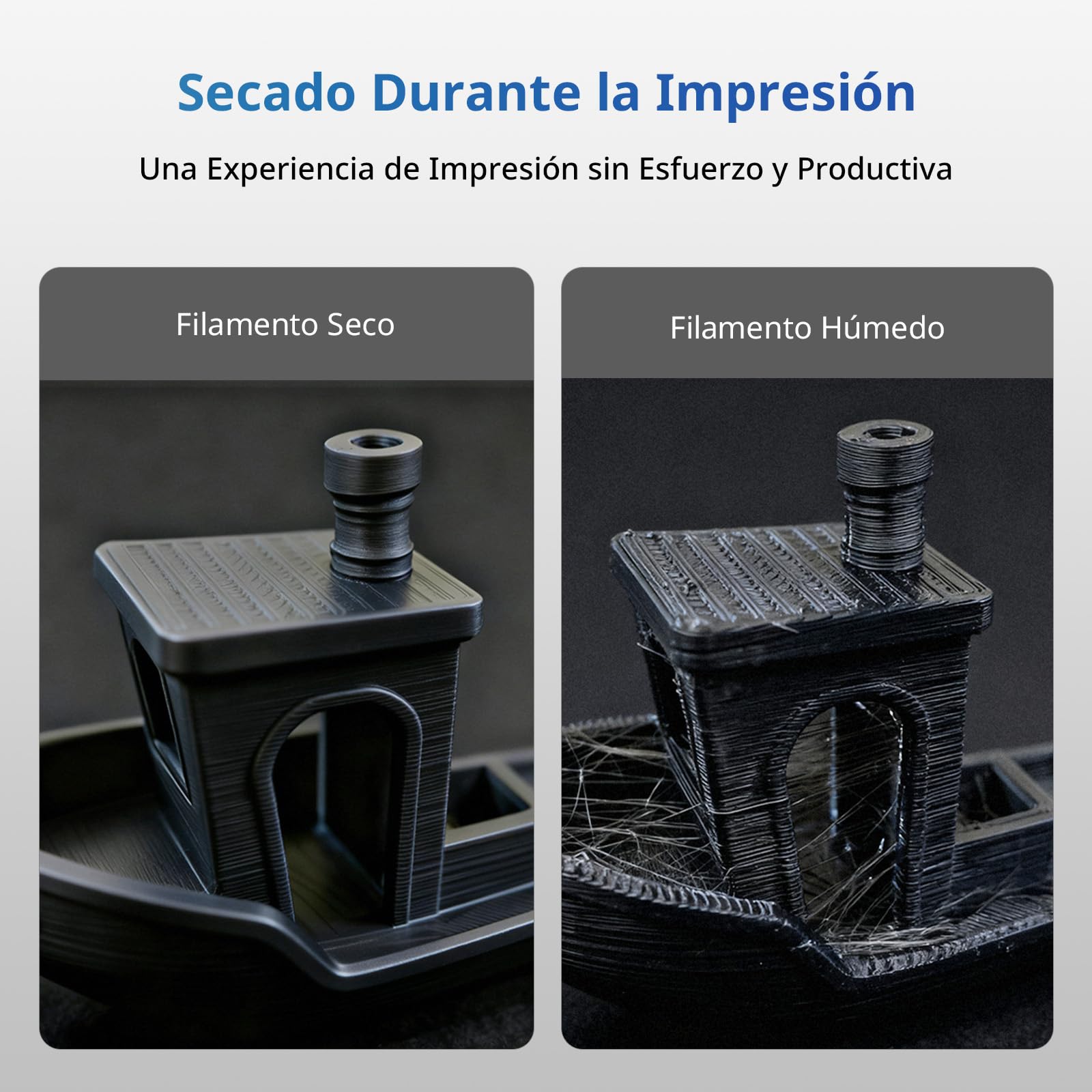 Anycubic Ace 2 Pro Impresora 3D Multicolor, Secado a Alta Temperatura (65 °C), Cambio de Filamento más Rápido, Compatible con Kobra X, Kobra S1 y Kobra S1 MAX; no se Puede Emparejar con Ace Pro