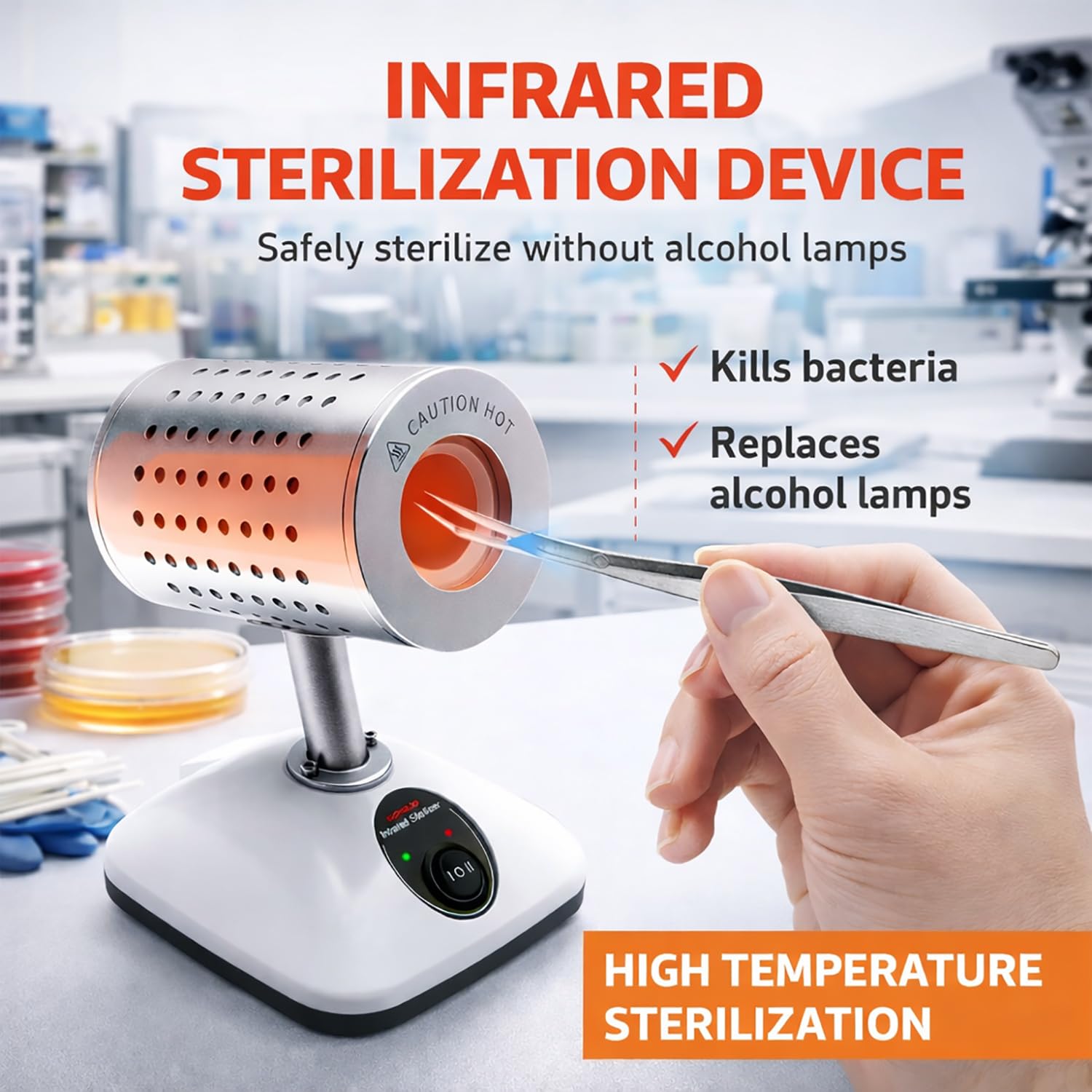 Lab Infrared Sterilizer - DS900 Rapid Sterilization -3