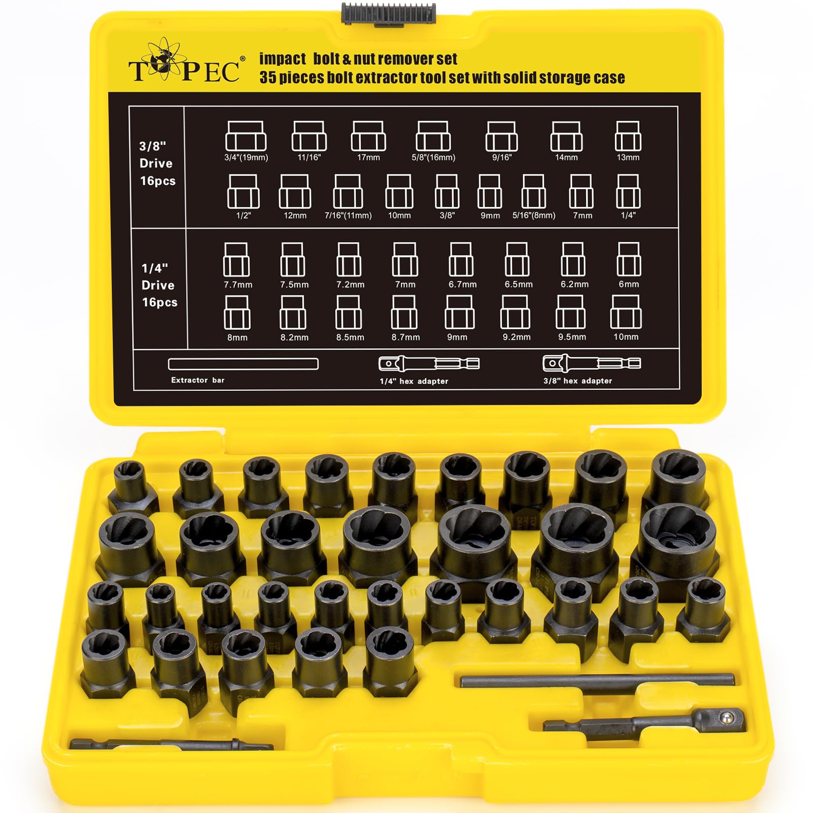 Topec 35-Piece Extractor Set